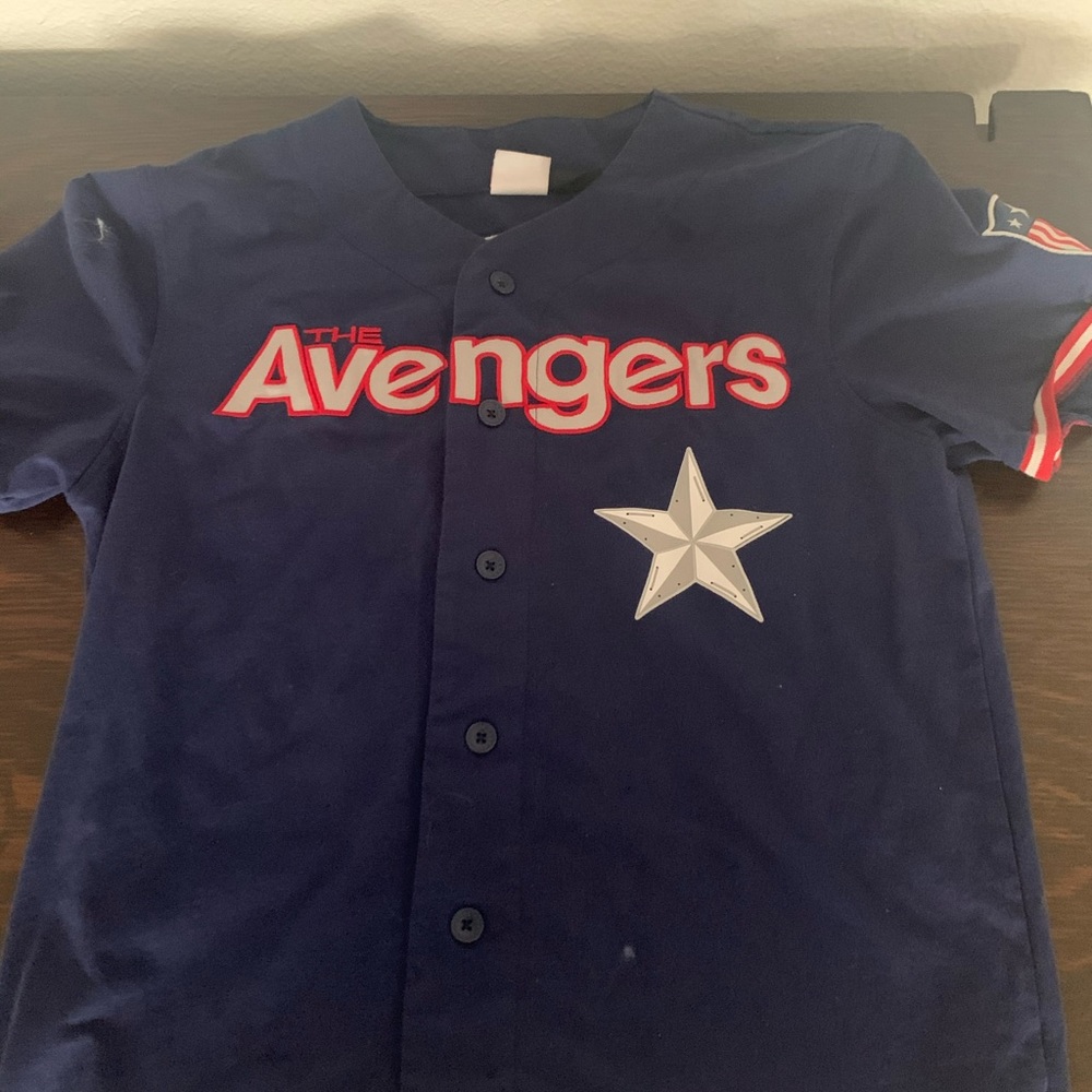 Avengers Captain America baseball Jersey